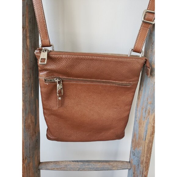 Arcadia Leather Shoulder Bag Vintage Leather Cross Over Leather Tote - Picture 8 of 10